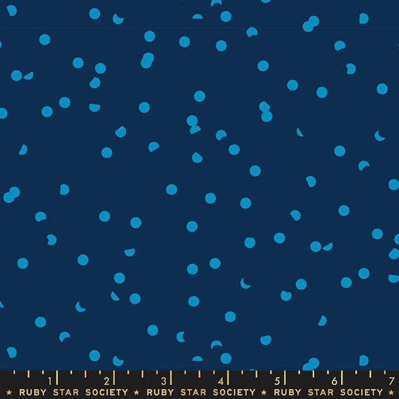 Hole Punch Dots Ruby - Kimberly Knight - PER QUARTER METRE Hole Punch Dots Ruby - Kimberly Knight - PER QUARTER METRE