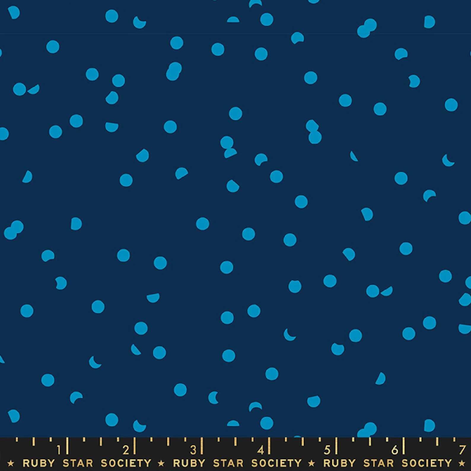Hole Punch Dots Ruby - Kimberly Knight - PER QUARTER METRE Hole Punch Dots Ruby - Kimberly Knight - PER QUARTER METRE