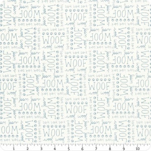 Dog Daze: Woof!- - Sold by the 1/4 Meter- Sold by the 1/4 Meter