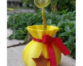 Animal Crossing Bell Money Bag Yellow Succulent Planter