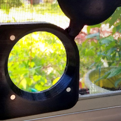 Window Screen Portal Aquarium Hose Pass Through Etsy UK