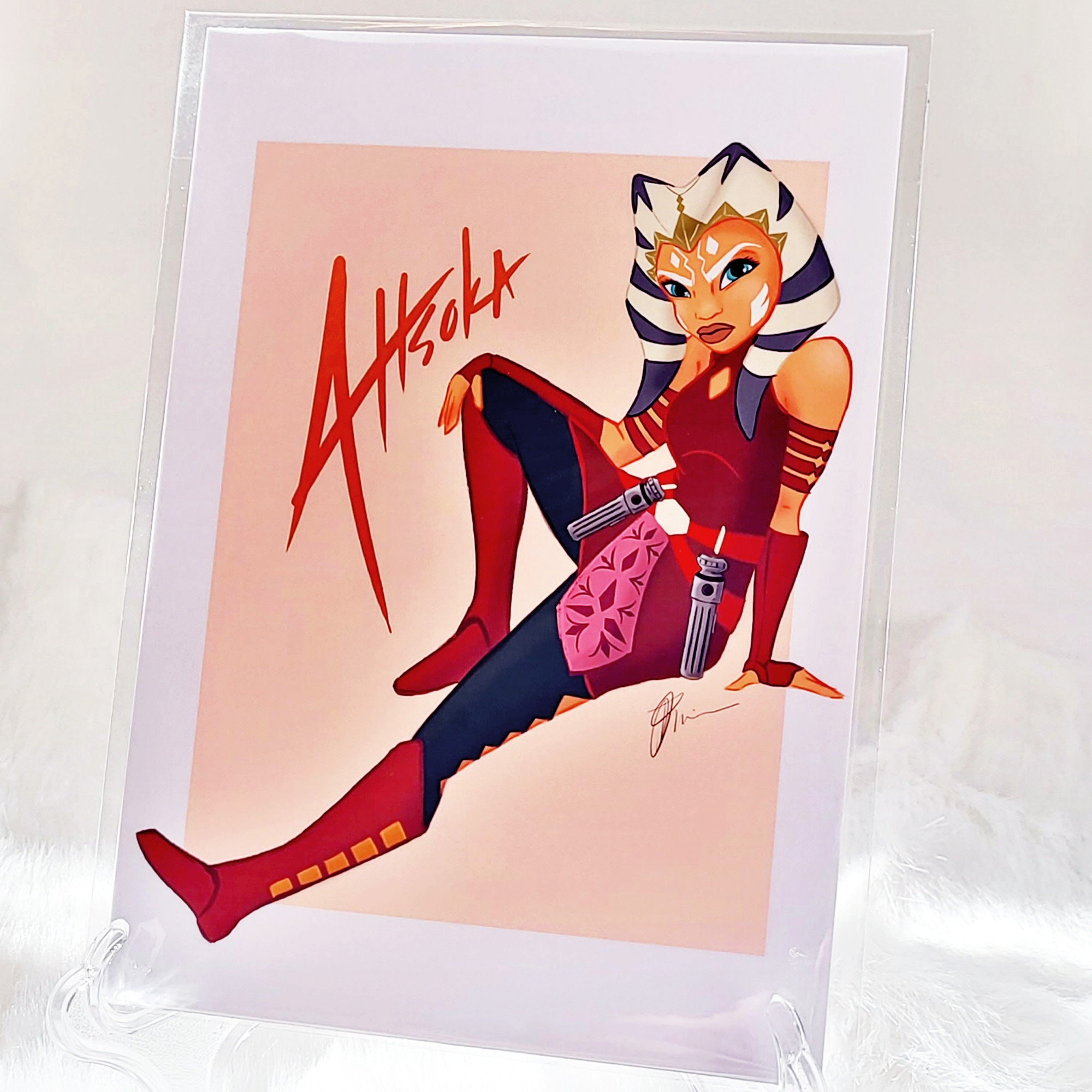 Ahsoka Art Print Etsy