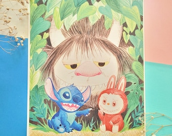 I Found You Cousin Art Print