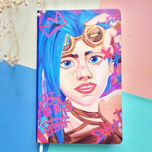 Jinx Wild Graffiti Arcane Journal with dotted pages