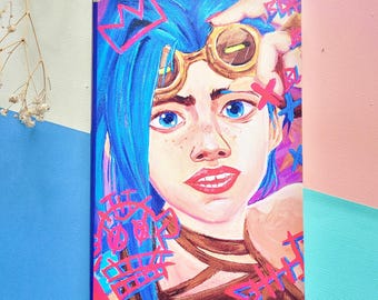 Jinx Wild Graffiti Arcane Journal with dotted pages