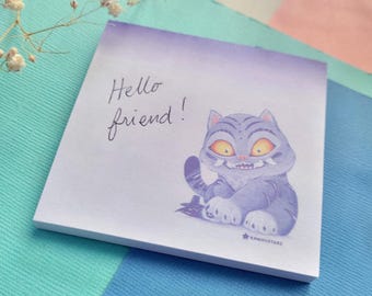 KPDH Kpop Derpy Blue Tiger and Crow Sticky Notes