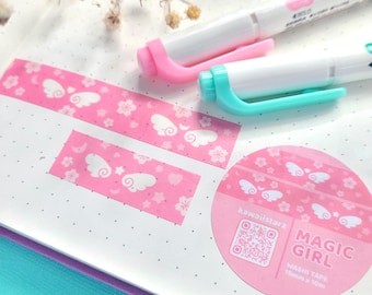 Magical Girl Pink Kawaii Anime Washi Tape