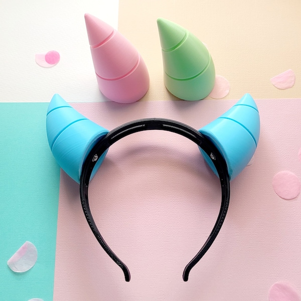 Horn Headband Etsy