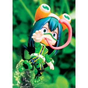 Impressão artística de fotografia de brinquedo Froggy