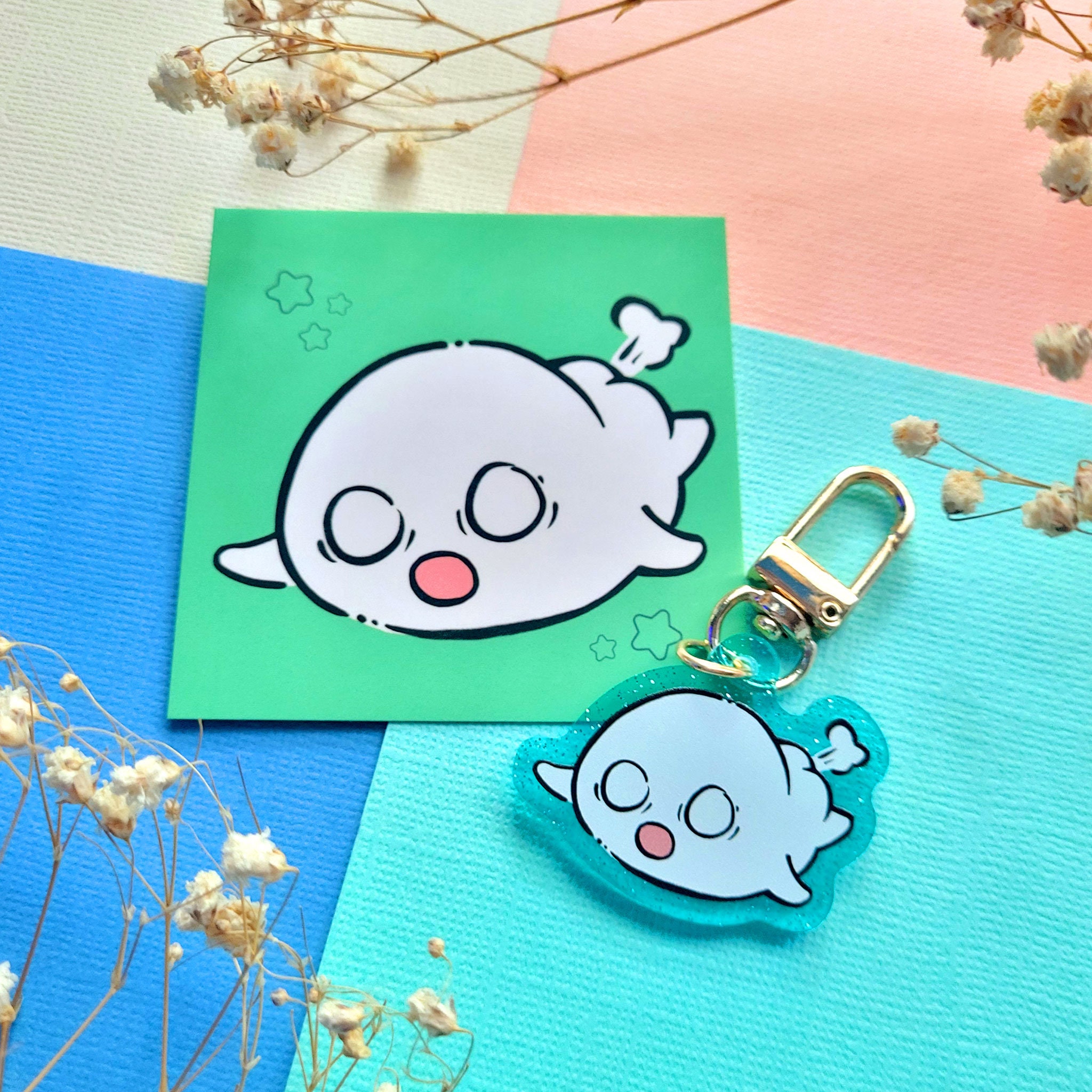 Keychain Spirit Box Cute Spirits Blind Bag Charm Keychain - Etsy