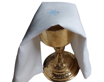 Purificators Custom Made 100% Linen or Linen/Cotton Blend Handmade Altar Linens