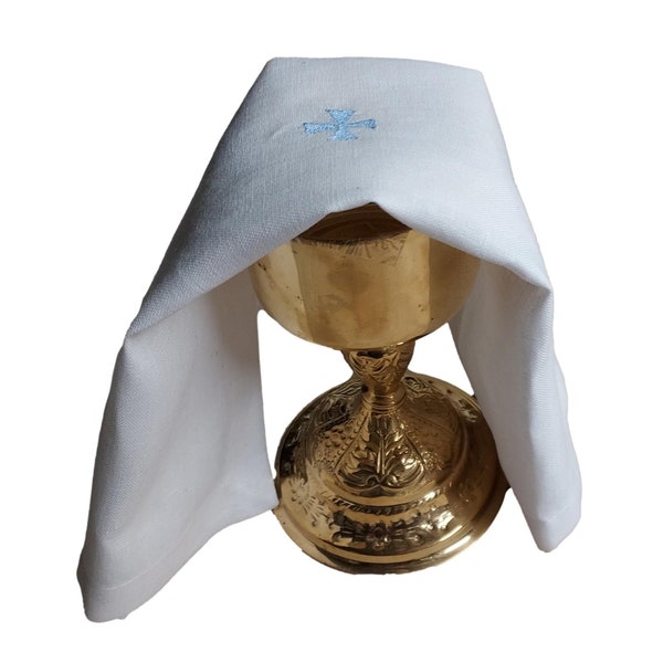 Purificators Custom Made 100% Linen or Linen/Cotton Blend Handmade Altar Linens