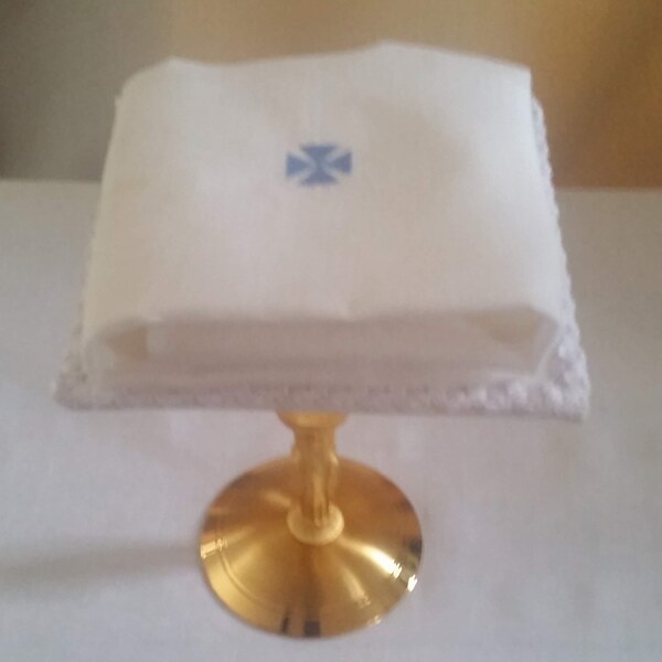 Corporal Custom Made 100% Linen Handmade Altar Linens Custom Linen Corporals