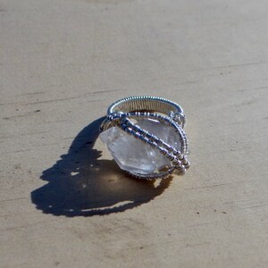 Light Source: Clear Quartz Ring