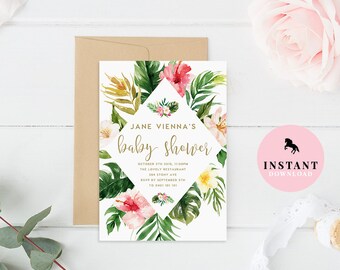 island invitation etsy