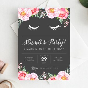 10th Birthday Invitation INSTANT DOWNLOAD tenth birthday invite,