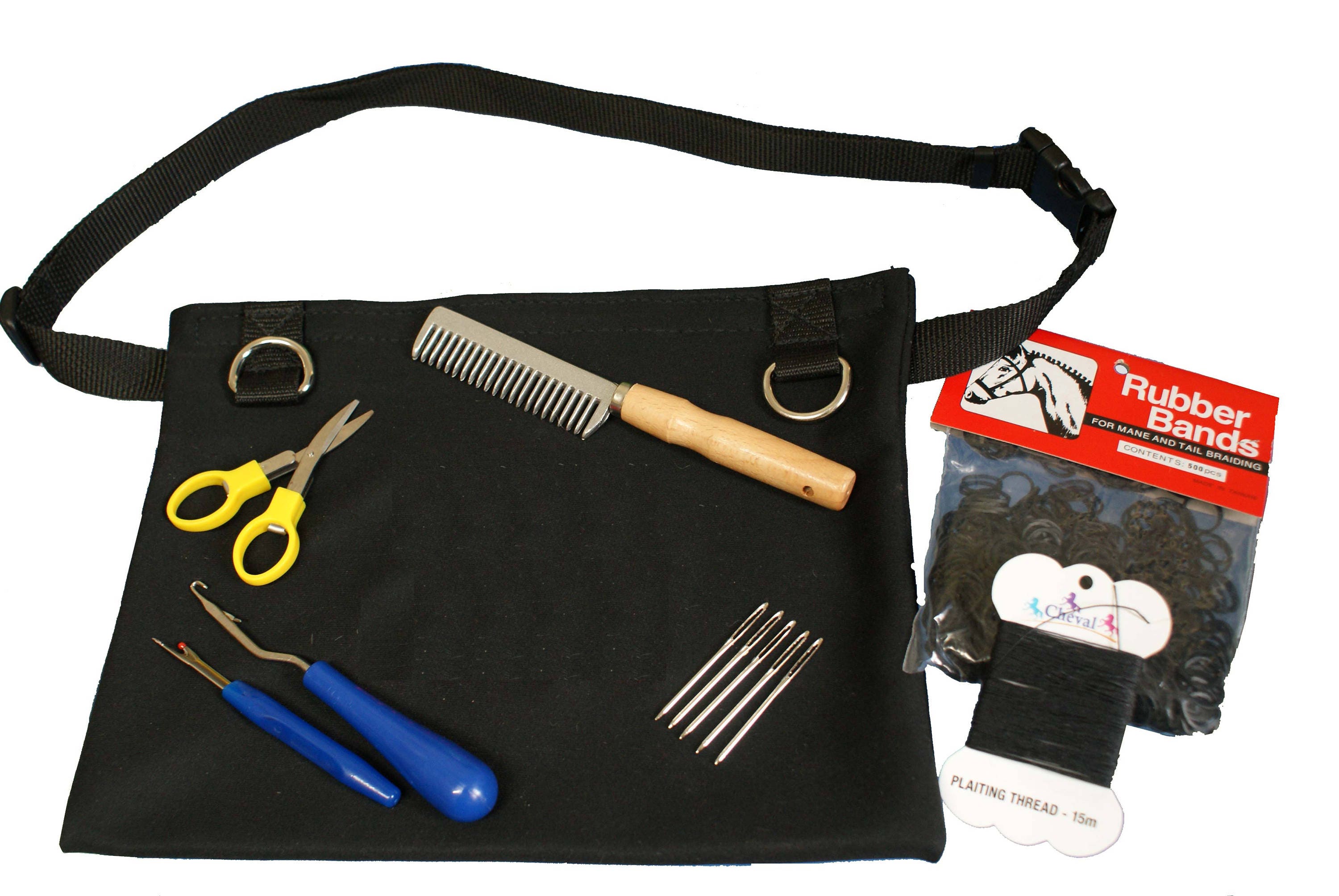 Horse Grooming Plaiting Pouch For Professional Show Horse