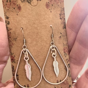 Western Earrings, Hoops, Teardrop, Cowgirl, Southwestern, Punchy, Dangle and Drop,  Simple
