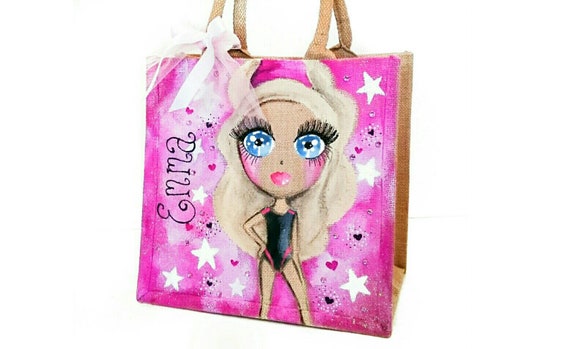 gymnastics bag personalised