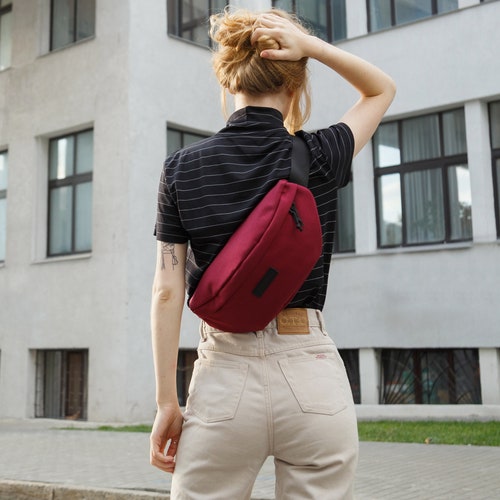 Hip Fanny Pack / Hip Purse / Men's Waist Pouch / Travel - Etsy