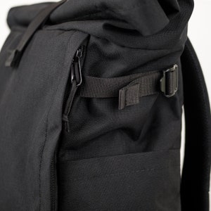 Backpack Roll Top / Laptop bag / Women backpack / Men backpack / Backpack for travel / Water Resistant Travel Rucksack image 8