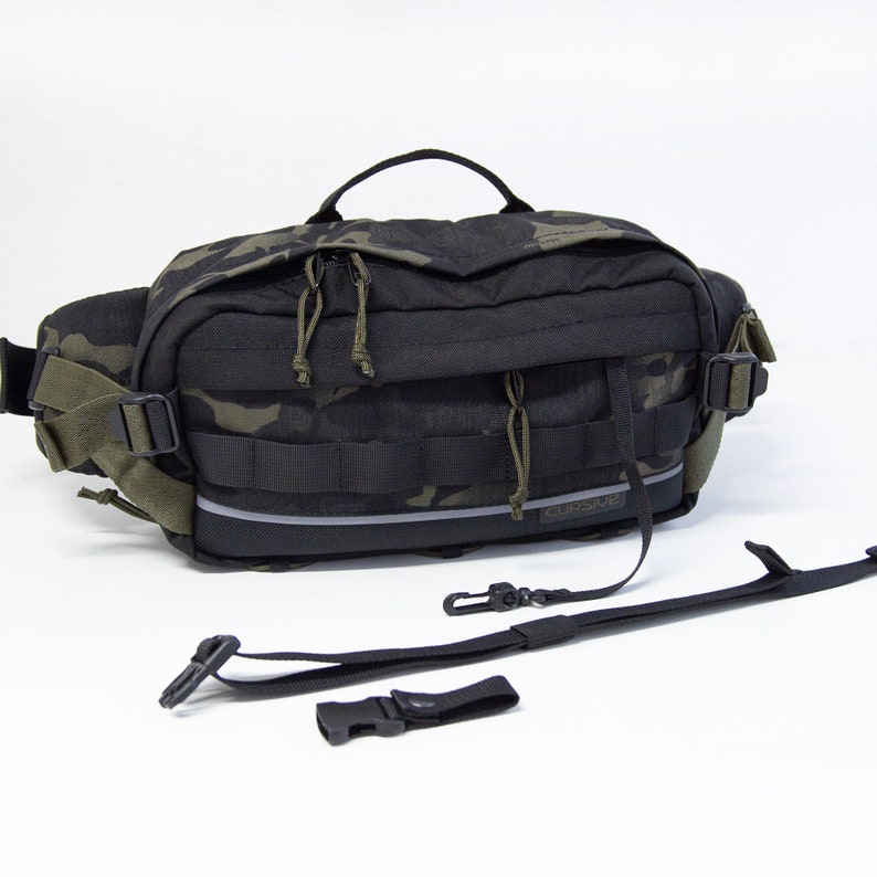 Camera Bag / Woodland Messenger Bag, Crossbody bag image 9