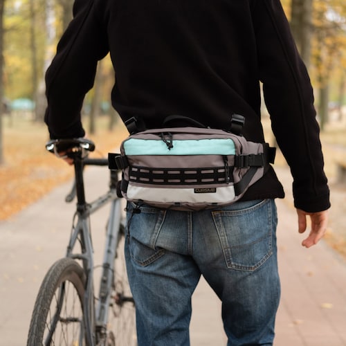 Handmade Hip Packs For Bikepacking Bikepacking Bags, Handlebar Bag, Hip