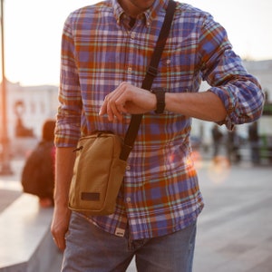 Coyote Sac à bandoulière Messenger Bag Sling Bag Sac pour hommes Cordura Bag