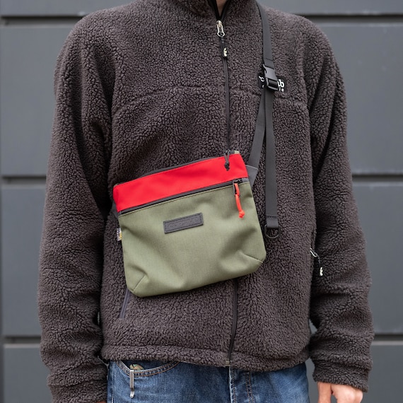 Waterproof Cordura Messenger Bag, Techwear Commuter Bag