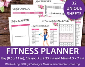 weight loss planner etsy
