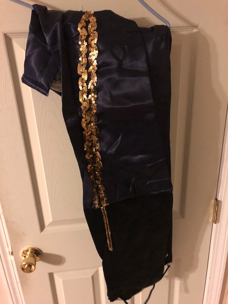 Vintage Rolling Stones Mardi Gras costume cosplay New Orleans Mobile Dragoncon Halloween Jazzfest men\u2019s large