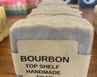 Bourbon Top Shelf Handmade Soap