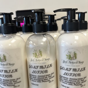 Scented orUnscented Goat Milk Lotion each