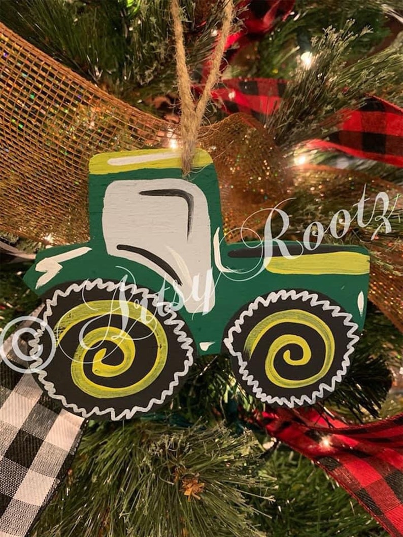 John Deere Christmas Ornaments 