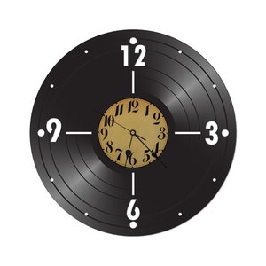 FREE Shipping!!Vinyl record lover's clock