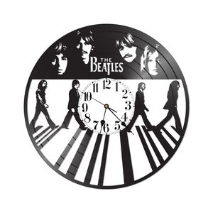 Vinyl record wall clock **FREE SHIPPING in USA** - vintage - re-purposed vinyl record