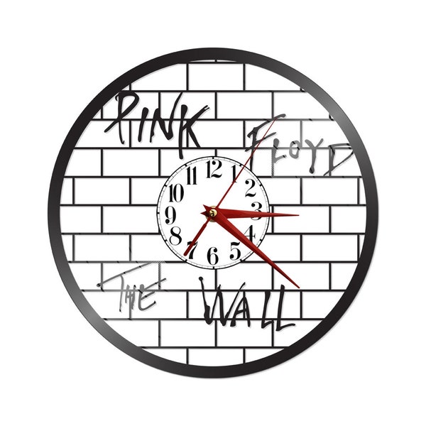 Pink Floyd Clock Etsy