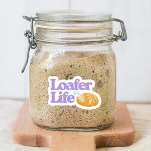 Sourdough Starter Bread Sticker - Funny Sourdough Loaf Decal - Cute Gift for Bakers and Foodies - Sassy Punny Sourdough Kindle Decoration