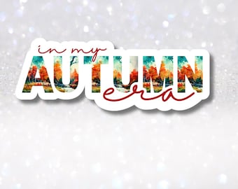 Autumn Court Sticker - Pumpkin Spice Fall Lover - Autumn Leaves - Fall Girly Book Club Stickers