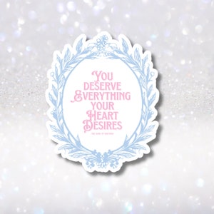 The Duke of Hastings Bridgerton Sticker - sticker regentschap tijdperk - Kindle Charm - Simon Basset Quote vinyl sticker voor Waterbottle - The Duke and I