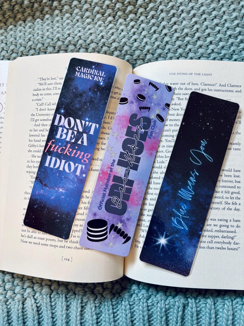 Zodiac Bookmark Set | Snake Crown Bookmark | Colorful Laminated Bookmarks | Gifts for Readers | Libra Gemini Aquarius Zodiac Gift image 10