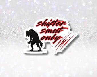 Smutty Bookish Sticker Romantasy Smut Shifter Kindle Accessories Werewolf Sasquatch Funny Sarcastic Bookish E-Reader Decorations