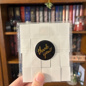 Blank Mini Books - Miniature Book Foam Squares 1:12 - TBR Jar Mini Bookshelf Books - Custom Anxiety Book Gift - Dollhouse Miniatures Crafts