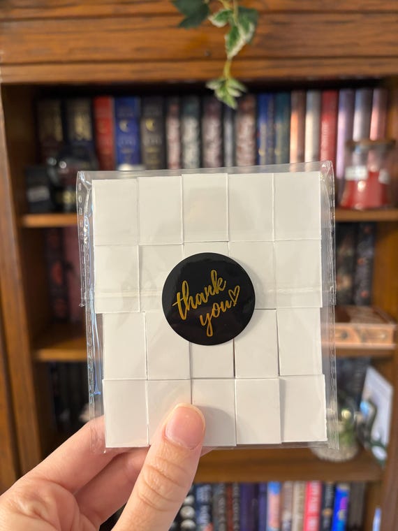 Blank Mini Books - Miniature Book Foam Squares 1:12 - TBR Jar Mini Bookshelf Books - Custom Anxiety Book Gift - Dollhouse Miniatures Crafts