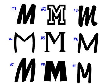 Alphabet Vinyl Decal Set: Custom Letter Stickers for Tumblers