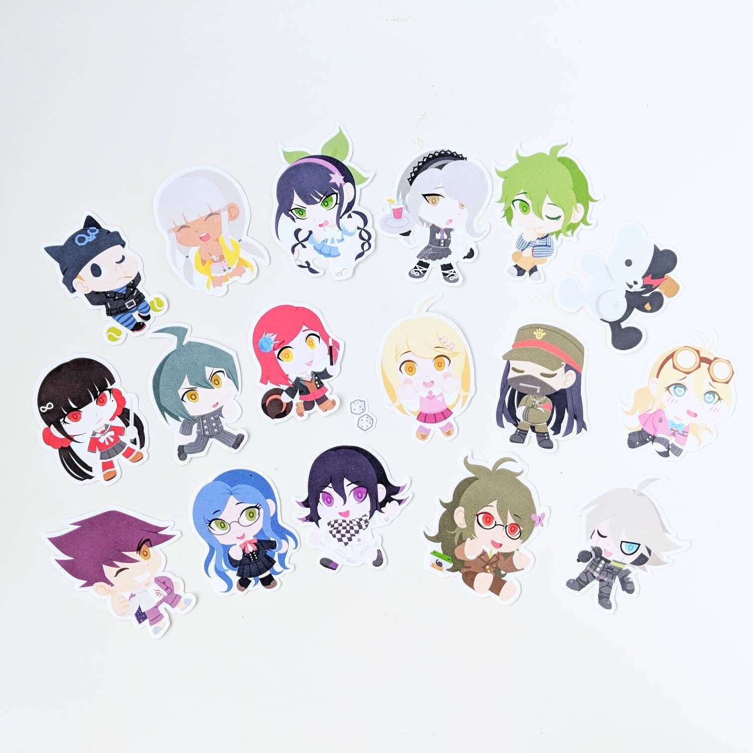 danganronpa drv3 sdr2 diy sticker sets etsy singapore