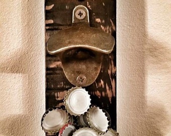 Magnetic Whisky Barrel bottle opener