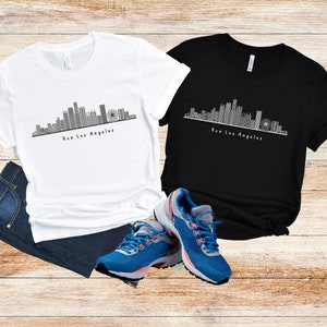 Los Angeles Running Shirt, Marathon Training Sweatshirt, Running Sweatshirt, Shirt for Runner, Cross Country Training Shirt, Gift for Runner