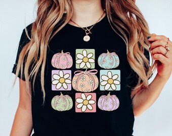 Pumpkin Shirt, Retro Pumpkin Shirt, Thanksgiving Shirt, Friendsgiving Shirt, Fall Pumpkin Shirt, Autumn Tee, Unique Gift Idea, Pumpkin Patch