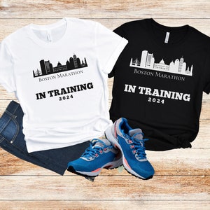 Boston Running Shirt, Marathon Training Sweatshirt, Half Marathon Shirt, T-Shirt for Runner, T-Shirt for Marathon Training, Gift for Runner